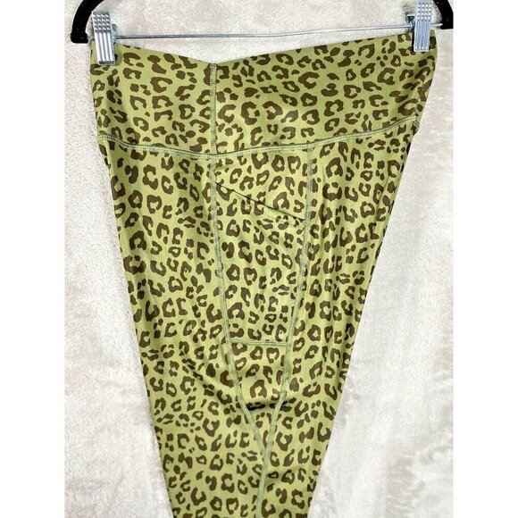 GapFit Sculpt Revolution High-Waisted Leopard Print Leggings - Size Large - Picture 3 of 12